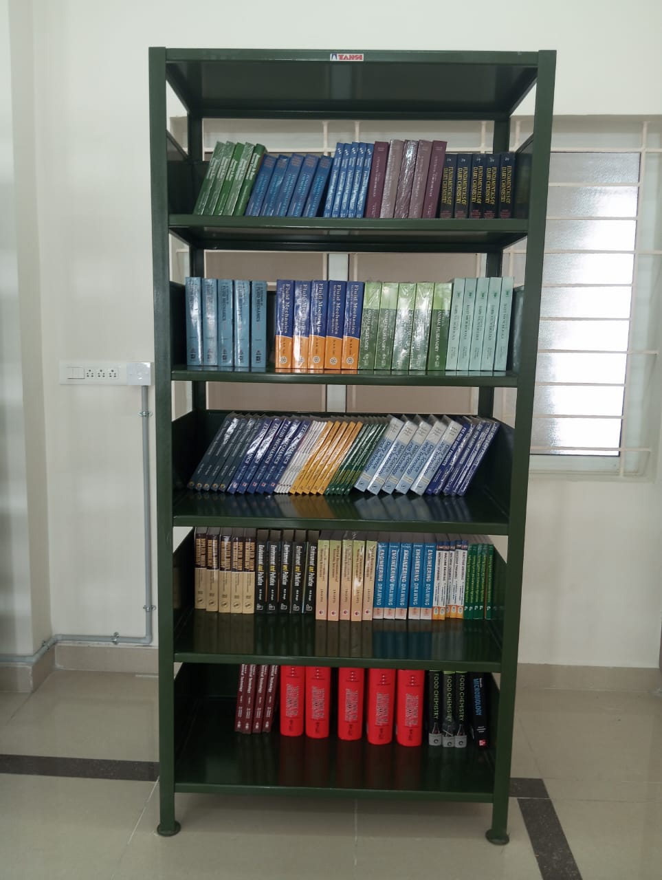 Library building exterior on campus